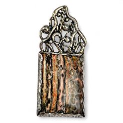 FLAMEA, JASPIS, STŘÍBRNÝ PŘÍVĚSEK, AG 925/1000 - PŘÍVĚŠKY S KAMENY, STŘÍBRO - STŘÍBRNÉ ŠPERKY