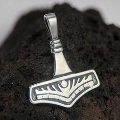 THOROVO KLADIVO - MJÖLLNIR, BRONZOVÝ PŘÍVĚŠEK - PŘÍVĚSKY - ŠPERKY