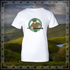 DOYLE STYLE, IRISH STICK FIGHTING, BÍLÉ DÁMSKÉ TRIČKO - TRIČKA DÁMSKÁ - MÓDA