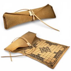 HNEFTAFL - TAFL, VIKINGSKÁ STOLNÍ HRA - HRACÍ PLOCHA A POUZDRO - VIKINSKÉ DESKOVÉ HRY - HRY A KNIHY