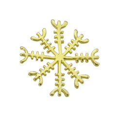 TROLÍ KŘÍŽ, RUNA OTHILA, PŘÍVĚŠEK, 14K ZLATO - ZLATÉ ŠPERKY - ŠPERKY