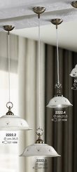 MEDUSA KERAMICKÉ STROPNÍ SVÍTIDLO 2222.3 - STROPNÍ SVÍTIDLA - HOME DECOR