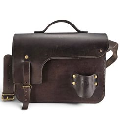 Paläontologische / geologische Ledertasche