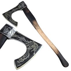 VIKINGSKÁ SEKERA VLK FENRIR - SEKERY - ZBRANĚ