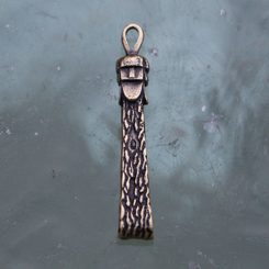 SLOVANSKÝ VLK AMULET ZINEK STAROMOSAZ - SLOVANSKÉ AMULETY - ŠPERKY