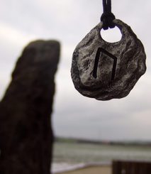 EHWAZ, RUNOVÝ AMULET - RUNY - ŠPERKY