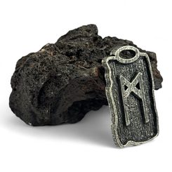 ISA - RUNOVÝ AMULET, ZINEK STAROMOSAZ - RUNY - ŠPERKY