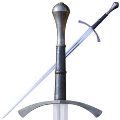 BRUNCVÍKŮV MEČ, JEDEN A PŮLRUČNÍ MEČ - STŘEDOVĚKÉ MEČE - ZBRANĚ