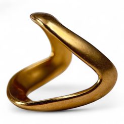 KELTSKÝ PRSTEN, BÓJOVÉ, PŘÍMÁ REPLIKA ODLITA Z ORIGINÁLU, BRONZ - PRSTENY - ŠPERKY