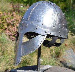 VENDEL, LUXUSNÍ VIKINSKÁ PŘILBA - VIKINSKÉ PŘILBY - ZBROJE