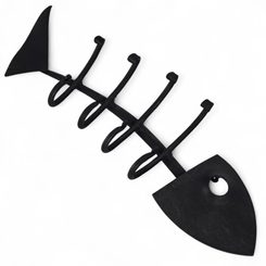 KOVANÝ VĚŠÁK, RYBA - KOVANÉ BYTOVÉ DOPLŇKY - KOVÁŘSTVÍ A MINCE