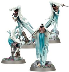 WARHAMMER AOS NIGHTHAUNT MYRMOURN BANSHEES - WARHAMMER AGE OF SIGMAR - HRY A KNIHY