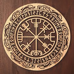 VEGVÍSIR - ISLANDSKÁ RUNA, STŘÍBRNÝ PŘÍVĚSEK, AG 925, MALÝ - PŘÍVĚSKY - STŘÍBRNÉ ŠPERKY