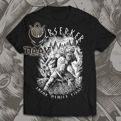 BERSERKER - VIKINSKÝ VÁLEČNÍK, TRIČKO PÁNSKÉ - TRIČKA PÁNSKÁ - MÓDA