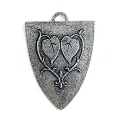 PÁNI Z TALMBERKA, STŘEDOVĚKÝ ŠTÍT, PŘÍVĚSEK, ZINEK - STŘEDOVĚKÉ AMULETY - ŠPERKY