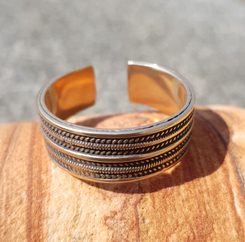 GEIR, VIKINGSKÝ PRSTEN, BRONZ - PRSTENY - ŠPERKY