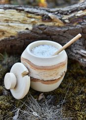 VEGVÍSIR KUKSA, LAPONSKÁ NÁDOBKA - KUKSY - TÁBOŘENÍ A ŘEMESLA