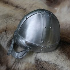 PŘILBA VIKING DE LUXE, DĚTSKÁ HELMA, HLINÍK - DĚTSKÁ ZBROJ - ZBROJE