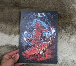 PERUN, SLOVANSKÝ BŮH, PŘÍVĚŠEK, ZINEK STAROMOSAZ - SLOVANSKÉ AMULETY - ŠPERKY