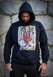 BŮH ODIN, MIKINA S KAPUCÍ - MIKINY - MÓDA