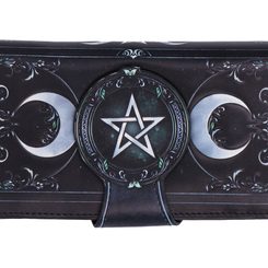 TRIPLE MOON EMBOSSED, PENĚŽENKA 9,5 CM - PENĚŽENKY - MÓDA