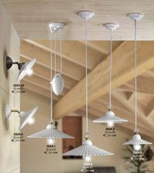 FLAVIA KERAMICKÁ ZÁVĚSNÁ LAMPA 2224.2 - STROPNÍ SVÍTIDLA - HOME DECOR