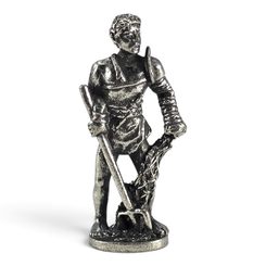 CÍNOVÁ FIGURKA GLADIÁTOR - KOVOVÉ FIGURKY A DEKORACE - HOME DECOR