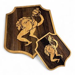 TRIPLE MOON EMBOSSED, PENĚŽENKA 9,5 CM - PENĚŽENKY - MÓDA