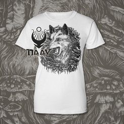 VLK, dámské tričko bílé, druidská kolekce