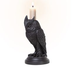 OWL OF ASTRONTIEL, SOVA, SVÍCEN - SVÍCNY - HOME DECOR