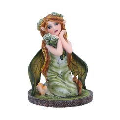 CRYSTAL FAIRY CLOVER, FIGURKA 9 CM - FIGURKY - HOME DECOR