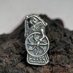 WUNJO, KOVANÁ RUNA, AMULET - KOVANÉ ŠPERKY - ŠPERKY