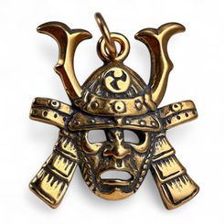 SAMURAJ PŘÍVĚŠEK BRONZ - PŘÍVĚSKY - ŠPERKY