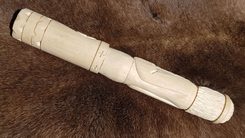 DĚDEK DOMOVNÍK S ROHEM, STRÁŽCE DOMÁCNOSTI, DŘEVO - SOŠKY, RELIÉFY, TRUHLY - HOME DECOR