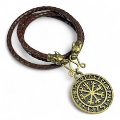 VEGVÍSIR, BOLO - KOMPLET, ZINEK - VIKINGSKÉ AMULETY - ŠPERKY