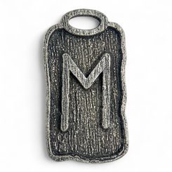 EHWAZ, RUNOVÝ AMULET ZINEK - RUNY - ŠPERKY