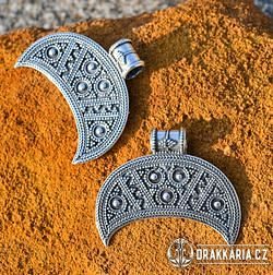 LUNULA, velkomoravský šperk, Staré Město, replika, stříbro 925