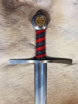 DURENDAL, středověký jednoruční meč FULL TANG