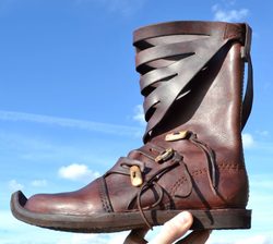 HUSKARL, vikinské vyšší boty