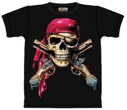 JOLLY ROGER, The Mountain, tričko s lebkou, pirátské triko