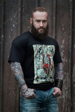 BŮH ODIN, vikinské tričko, Naav