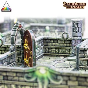 DUNGEONS & LASERS: PATHFINDER TERRAIN: ABOMINATION VAULTS PRE-PAINTED - ARCHON STUDIO - HRY A KNIHY
