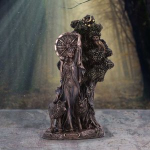 KELTSKÁ BOHYNĚ ARIANRHOD 24CM, FIGURKA - BOHYNĚ OSUDU - FIGURKY - HOME DECOR