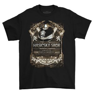 HASIČSKÝ SBOR RETRO, PÁNSKÉ TRIČKO - TRIČKA PÁNSKÁ - MÓDA