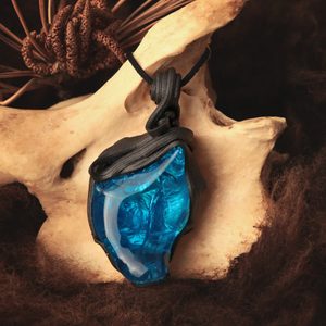 MODRÁ SÍLA - FANTASY AMULET - PŘÍVĚSKY - ŠPERKY