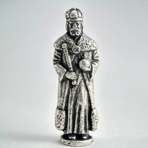 KRÁL, FIGURKA, ZINEK - KOVOVÉ FIGURKY A DEKORACE - HOME DECOR