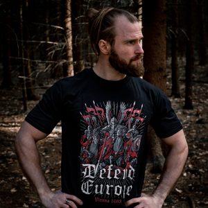 DEFEND EUROPE - HUSAŘI 1683, PÁNSKÉ TRIČKO - TRIČKA PÁNSKÁ - MÓDA