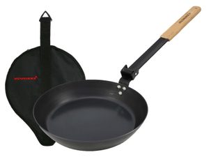 PÁNEV MUURIKKA CARBON STEEL OUTDOOR PAN S OCHRANNÝM OBALEM - OSTATNÍ BUSHCRAFT VÝROBKY - TÁBOŘENÍ A ŘEMESLA