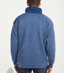 IRSKÝ SVETR ARAN MEN’S COUNTRY LIFE COWL NECK - VLNĚNÉ SVETRY - MÓDA