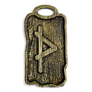THURISAZ - RUNOVÝ AMULET ZINEK STAROMOSAZ - RUNY - ŠPERKY